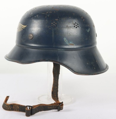 WW2 German Luftschutz Gladiator Helmet. - 3