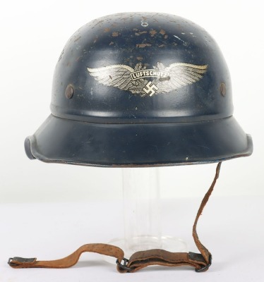 WW2 German Luftschutz Gladiator Helmet. - 6