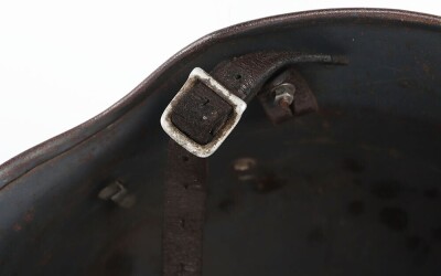 WW2 German Luftwaffe M35 Double Decal Helmet Shell. - 13