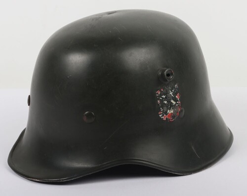 WW2 German Waffen SS Aluminum Parade Helmet.