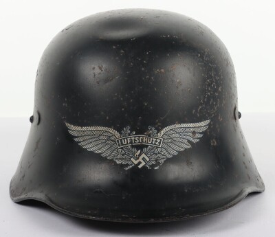 WW2 German Luftschutz Steel Helmet - 2