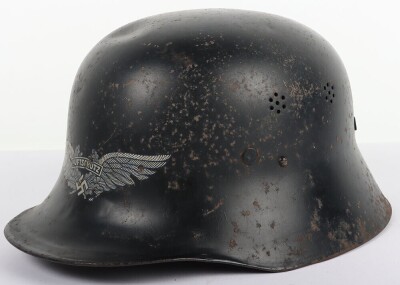 WW2 German Luftschutz Steel Helmet - 3