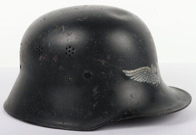 WW2 German Luftschutz Steel Helmet - 4