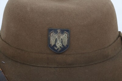 WW2 German Army Afrikakorps (D.A.K) Pith Helmet - 6