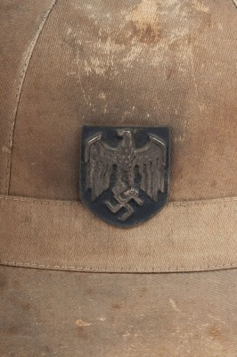 WW2 German Army (Heer) Tropical Pith Helmet - 5