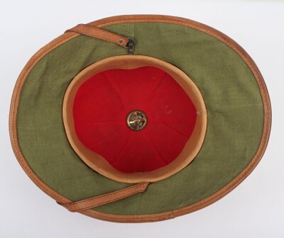 WW2 German Kriegsmarine Tropical Pith Helmet - 8