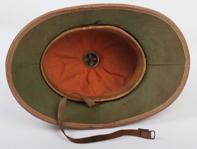 WW2 German Luftwaffe Tropical Pith Helmet - 7