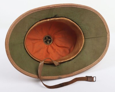 WW2 German Luftwaffe Tropical Pith Helmet - 8