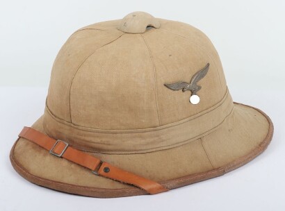 WW2 German Luftwaffe Tropical Sun Helmet