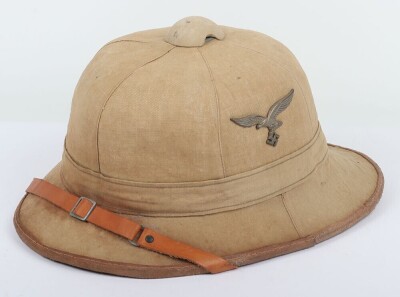 WW2 German Luftwaffe Tropical Sun Helmet - 2