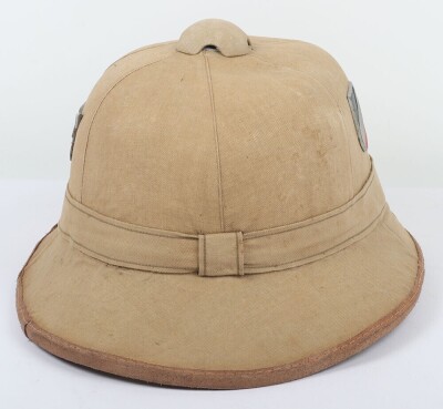 WW2 German Luftwaffe Tropical Sun Helmet - 4