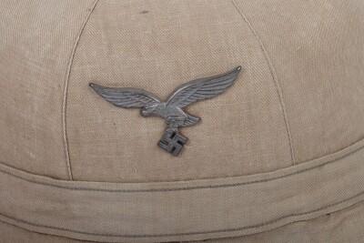 WW2 German Luftwaffe Tropical Sun Helmet - 6