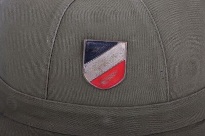 WW2 German Luftwaffe Afrikakorps (D.A.K) Tropical Pith Helmet - 5