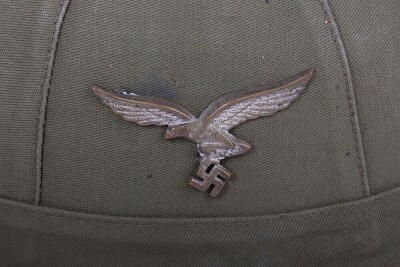 WW2 German Luftwaffe Afrikakorps (D.A.K) Tropical Pith Helmet - 6
