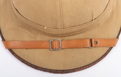 WW2 German Luftwaffe, Afrika Korps Tropical Pith Helmet. - 4