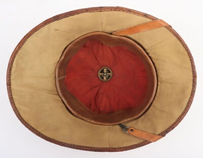 WW2 German Luftwaffe, Afrika Korps Tropical Pith Helmet. - 9