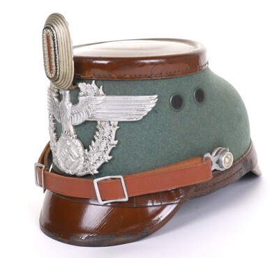 Third Reich Rural Police Other Ranks Shako - 2
