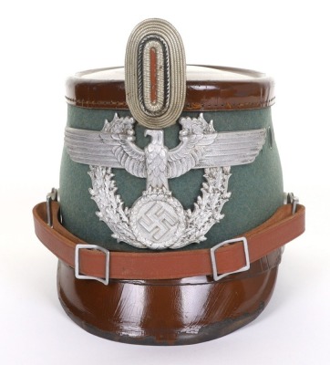 Third Reich Rural Police Other Ranks Shako - 3