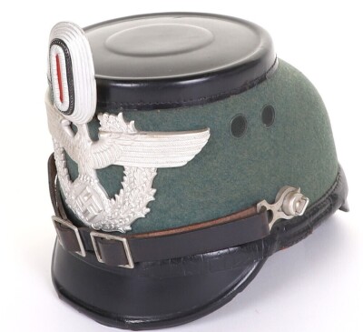Third Reich Municipal Police Other Ranks Shako - 2