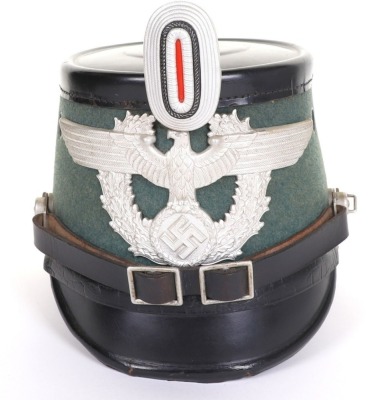 Third Reich Municipal Police Other Ranks Shako - 3