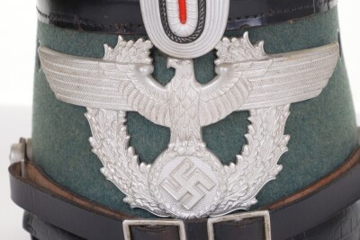 Third Reich Municipal Police Other Ranks Shako - 5