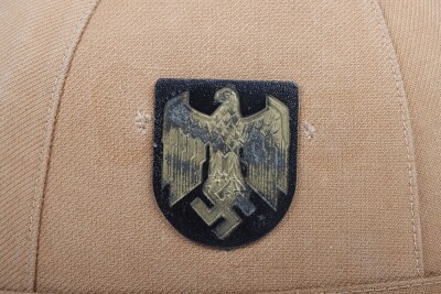 WW2 German Kriegsmarine Afrika Korps Tropical Pith Helmet. - 2