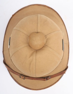 WW2 German Kriegsmarine Afrika Korps Tropical Pith Helmet. - 5