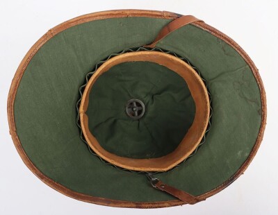 WW2 German Kriegsmarine Afrika Korps Tropical Pith Helmet. - 6