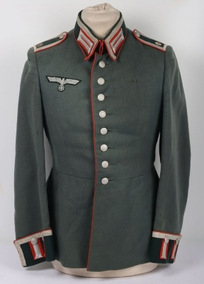 WW2 German Army (Heer) Artillery NCO's Parade Tunic - 2
