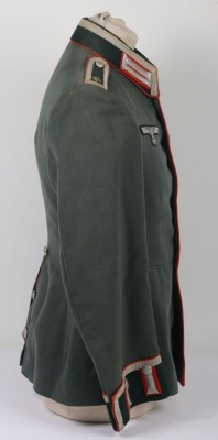 WW2 German Army (Heer) Artillery NCO's Parade Tunic - 7