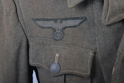 WW2 German Army (Heer) M40 Tunic. - 9