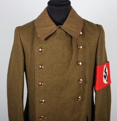 Third Reich SA (Sturmabteilung) Greatcoat, - 3