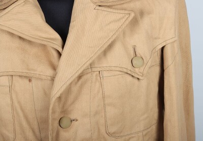 WW2 German Waffen-SS Tropical Tunic 'Sahariana', - 4