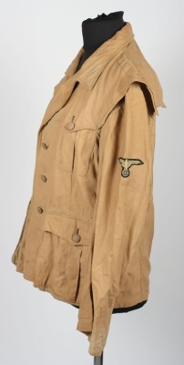 WW2 German Waffen-SS Tropical Tunic 'Sahariana' - 16
