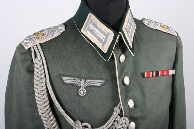 WW2 German Infantry Officers Parade Tunic - 4