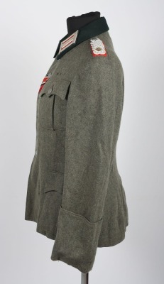 WW2 German Artillery Officers Private Purchase Combat Tunic - 13