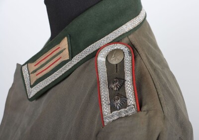 WW2 German Artillery NCO's Lightweight Combat Tunic - 7