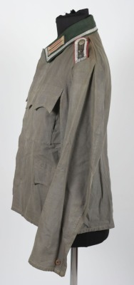 WW2 German Artillery NCO's Lightweight Combat Tunic - 8