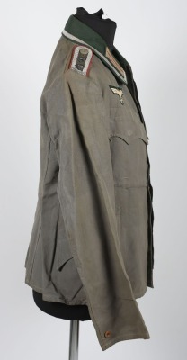 WW2 German Artillery NCO's Lightweight Combat Tunic - 11