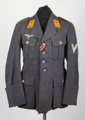 WW2 German Luftwaffe Flight Section / Fallschirmjager Tunic - 4