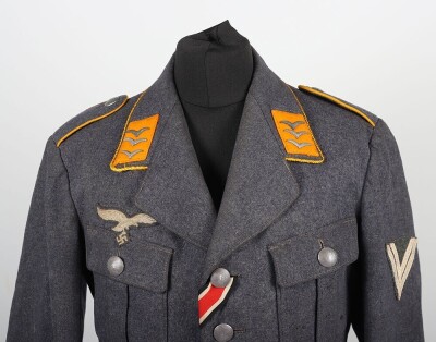 WW2 German Luftwaffe Flight Section / Fallschirmjager Tunic - 5