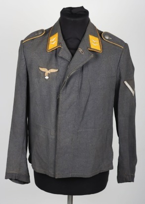 WW2 German Luftwaffe Flight Section Other Ranks Fliegerblouse Tunic