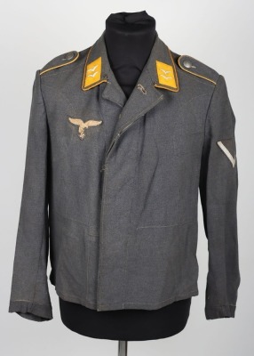 WW2 German Luftwaffe Flight Section Other Ranks Fliegerblouse Tunic - 2
