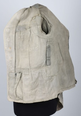 WW2 German Afrikakorps Tropical Bleached Combat Tunic - 15