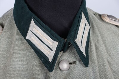 WW2 German Infantry Officers Summer Weight Combat Tunic - 6