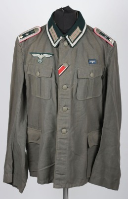 WW2 German Panzer NCO's Lightweight Combat Tunic - 2