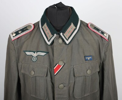 WW2 German Panzer NCO's Lightweight Combat Tunic - 3