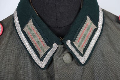 WW2 German Panzer NCO's Lightweight Combat Tunic - 6