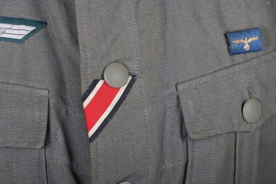WW2 German Panzer NCO's Lightweight Combat Tunic - 7