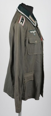 WW2 German Panzer NCO's Lightweight Combat Tunic - 13